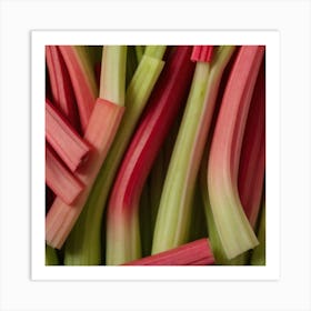 Rhubarb 28 Art Print