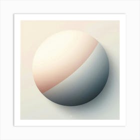 Abstract Sphere 1 Art Print