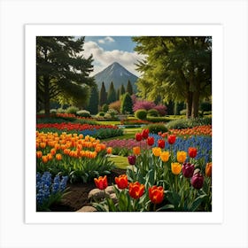 Tulip Garden 5 Art Print