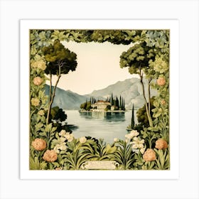 View Of Lake Como Art Print