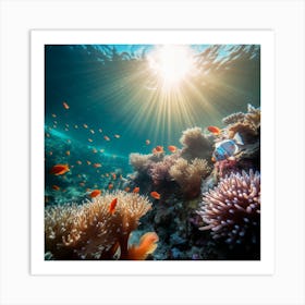 Coral Reefs Art Print