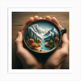 Coffee Cup Painting 1 Art Print