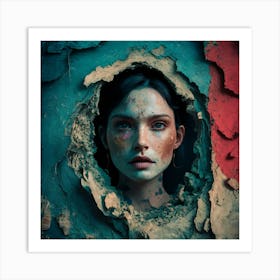 Portrait Of A Woman 3 Art Print