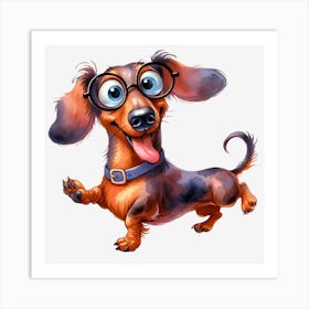 Dachshund 53 Póster