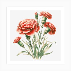 Carnation Art Print