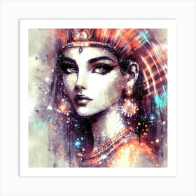 Cleopatra Portrait Artwork 158 Art Print