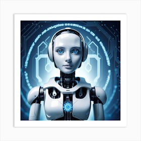 Cyborg 28 Art Print