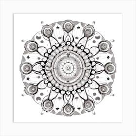 Mandala 19 Art Print