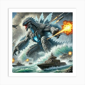 Leviathanus Deep Striker Iron Commonwealth Art Print