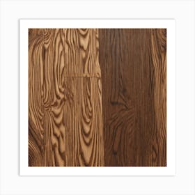 Close Up Of A Wooden Floor Art Print