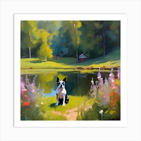 Boston Terrier 70 Art Print