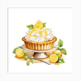 Lemon Pie Art Print