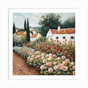 Le Jardin Remarquable Art Print