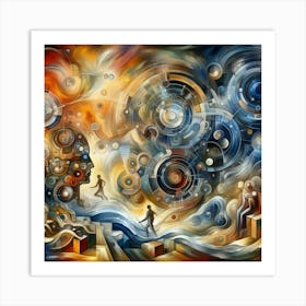 Abstract Painting 3 Art Print