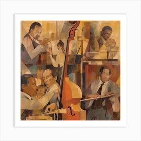 Jazz Musicians 13 Art Print