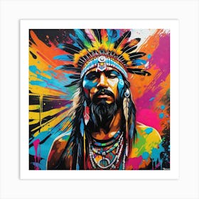 Indian Man 1 Art Print