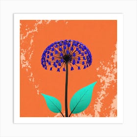 Blue Flower 22 Art Print