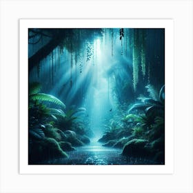 Dark Forest Art Print