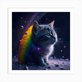 Cat Galaxy (138) Art Print