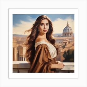 Legendary actress Himanee Bhatia 10 Art Print