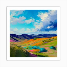 Hills Art Print