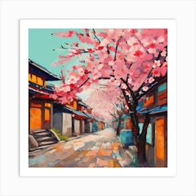 Spring Sakura Art Print
