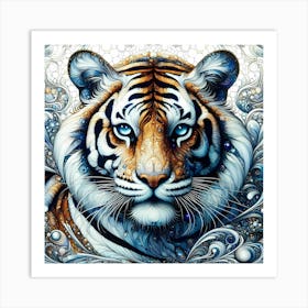 Creative Wild Animal Representation 79 Art Print