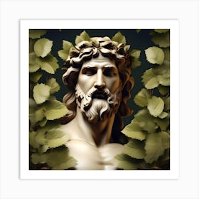 GREEK GOD Art Print