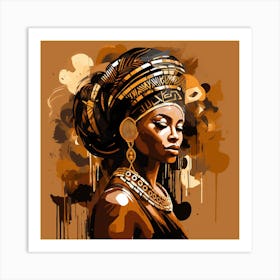 African Woman 47 Art Print