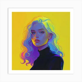 Beautiful Girl Art Print