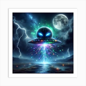 UFO V1 Art Print