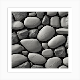 Pebble Wall Art Print