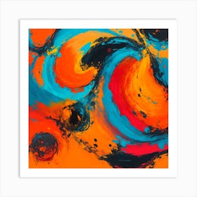 Abstract Painting 3 Art Print