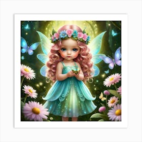 Fairy Girl 1 Art Print