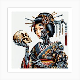 Pixelated Dogma Art Print