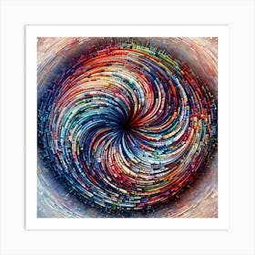 Spiral Spiral Art Print