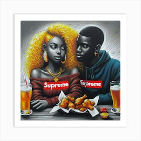 Supreme Couple 10 Art Print