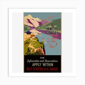 Yangtze River Art Print