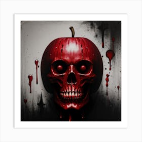 Bloody Apple 1 Art Print