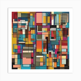 Abstract Wall Art Art Print