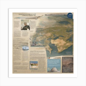 Map Of The World Art Print