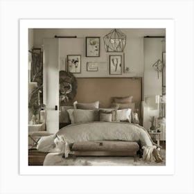 Bedroom 1 Art Print