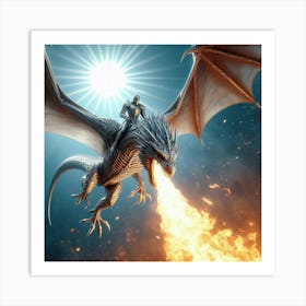 Game Of Thrones Dragon Art Print