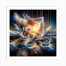 Abstract Painting 6 Art Print