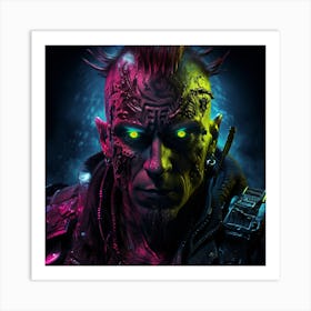 Cyborg 8 Art Print