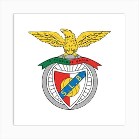 S.L. Benfica Logo Wall Art 6 Art Print