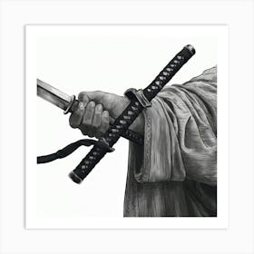 Samurai Art 115 Art Print