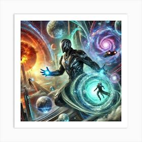 Archon Vortex Dimensional Rift Art Print