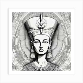 Nefertiti Art Print