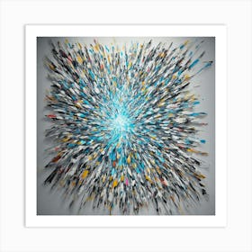 'Burst' Art Print